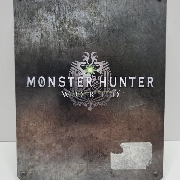 Playstation 4 - MONSTER HUNTER WORLD - Steelbook + Game - PS4 Best Buy Exclusive